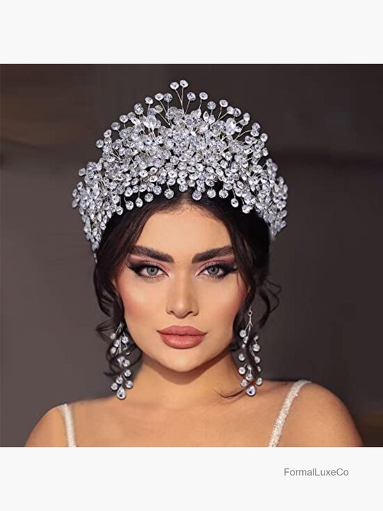 Handmade Rhinestone Wedding Headpiece Bridal Headband Hair Accessory